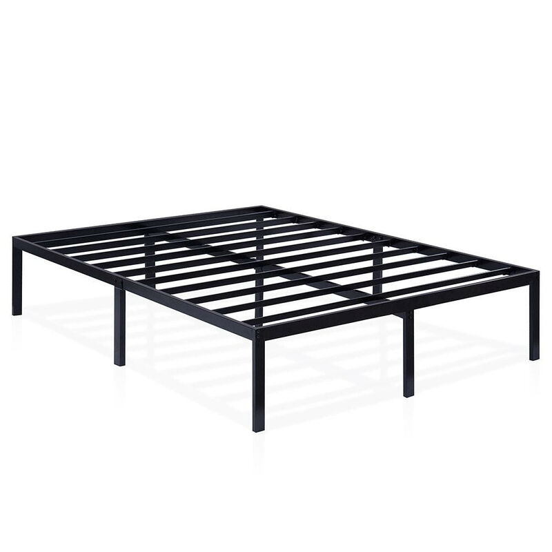 Hivvago King size 16-inch High Heavy Duty Metal Platform Bed Frame