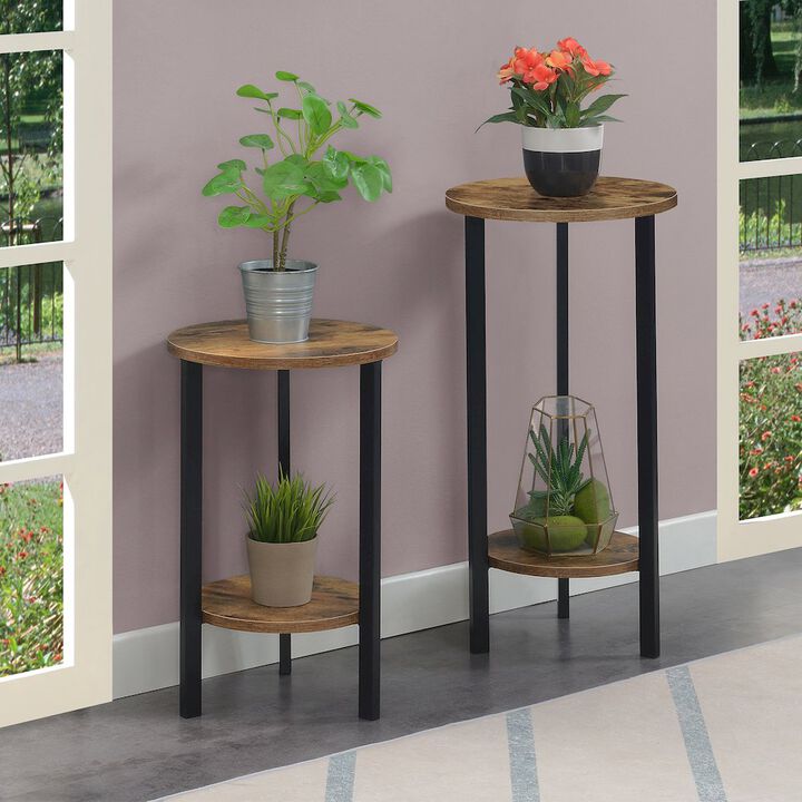 Convenience Concepts Graystone 31 inch 2 Tier Plant Stand