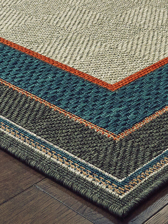 Latitude 3'3" x 5' Grey Rug