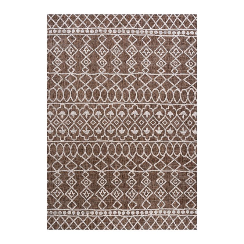 Kafel Tribal Bohemian Indoor/Outdoor Area Rug