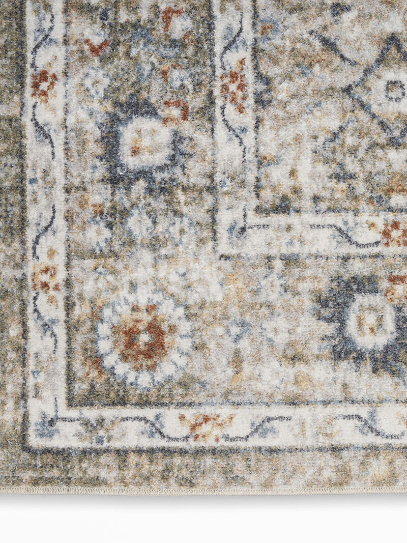 Astra Machine Washable ASW16 Gold Gray 7'10" x 10' Rug