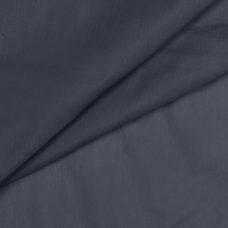 Ellis Stacey 1.5" Rod Pocket High Quality Fabric Solid Color Window Balloon Valance 60"x15" Navy