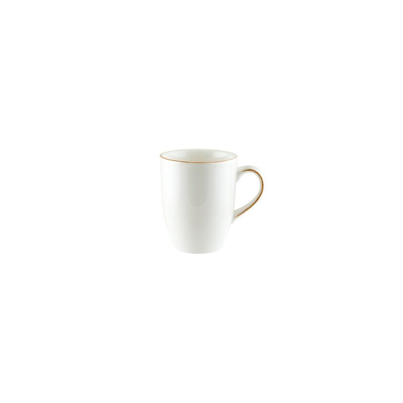 Calif dia.3.25" h:4.25" 11 oz. Round Decorated Porcelain Mug (Set of 4)
