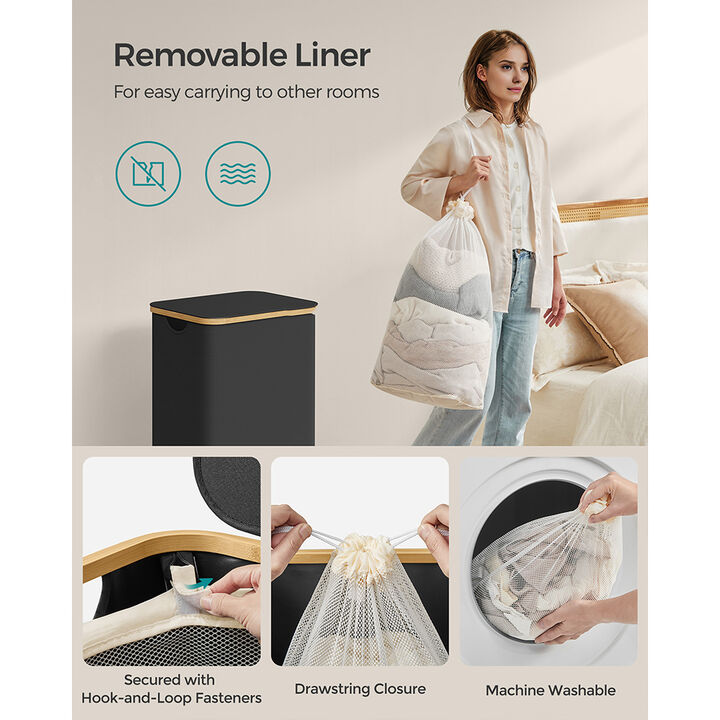 23.8 Gallons (90L) Laundry Hamper with Lid