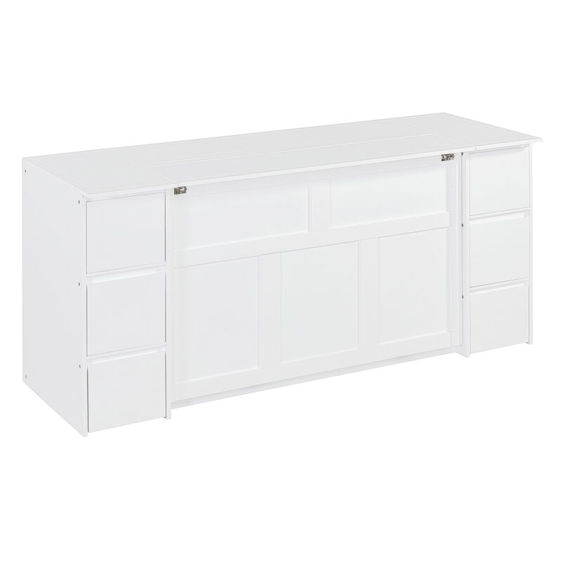 Merax Murphy Bed with Drawers