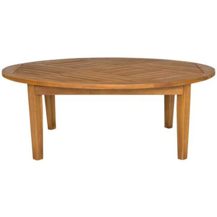 Belen Kox Natural Outdoor Conversation Table, Belen Kox