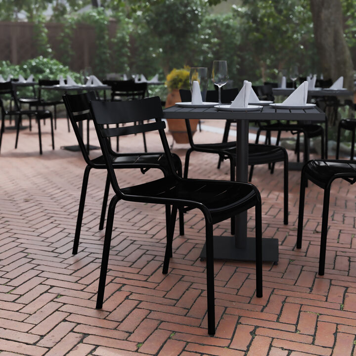 Metal Colorful Restaurant Chairs