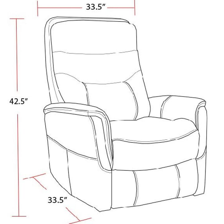 Parker Living Gemini - Bloke Cotton Swivel Glider Recliner Two Pack