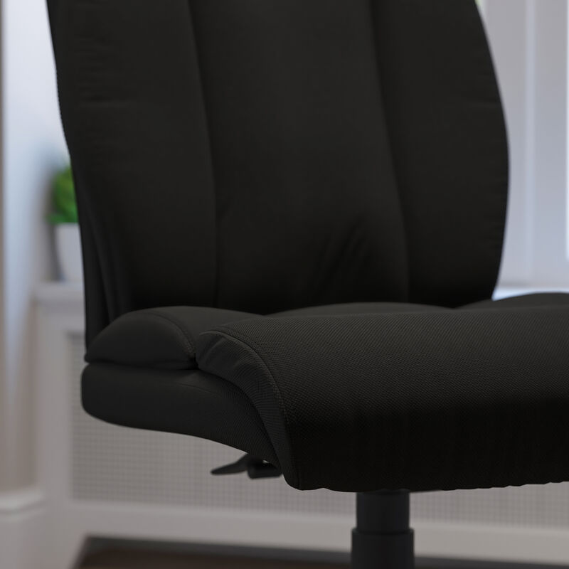 HERCULES Series Big & Tall 400 lb. Rated Black LeatherSoft Executive Ergonomic Office Chair with Full Headrest