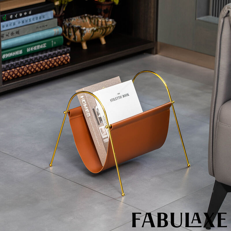Fabulaxe 12-in MAgazine Rack and Holder