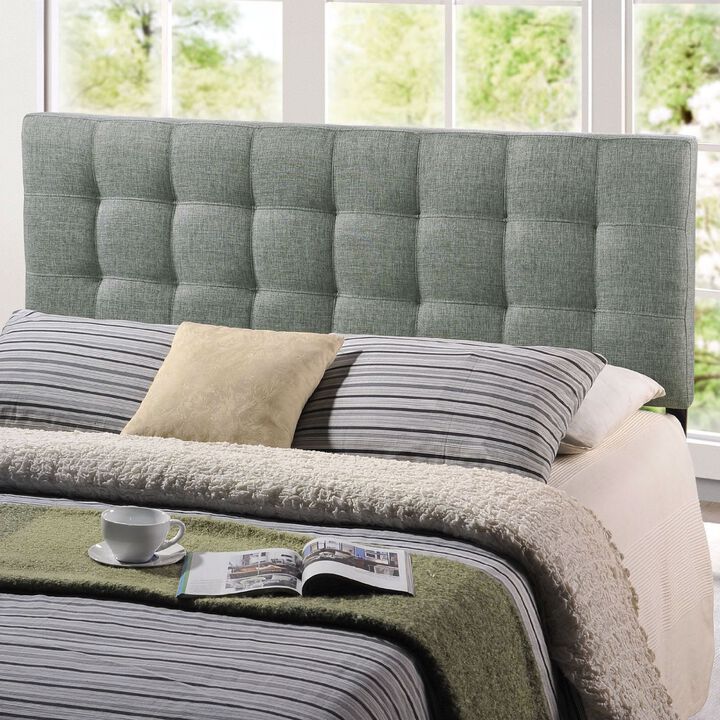 Fabric Upholstered Headboard with Modern Tufting