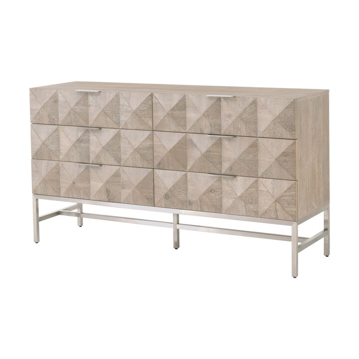 Atlas 6-Drawer Double Dresser