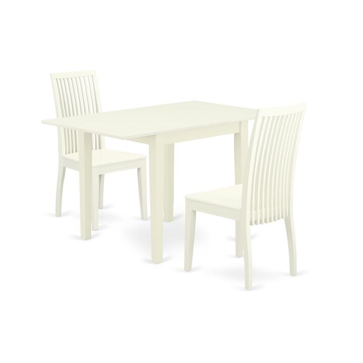 Dining Room Set Linen White