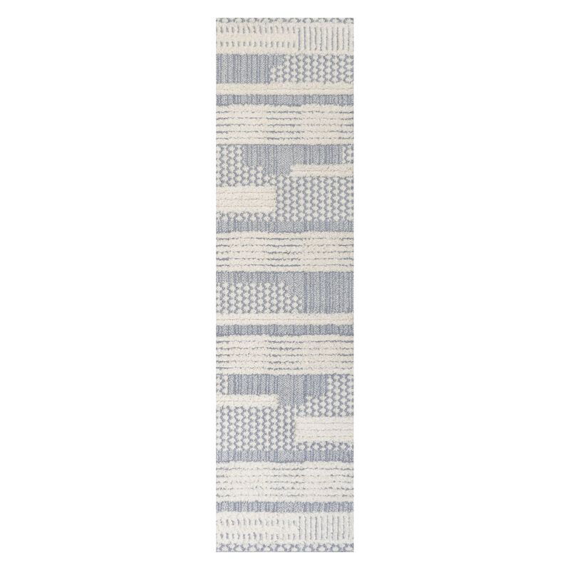 Kerstin Geometric High-Low Area Rug