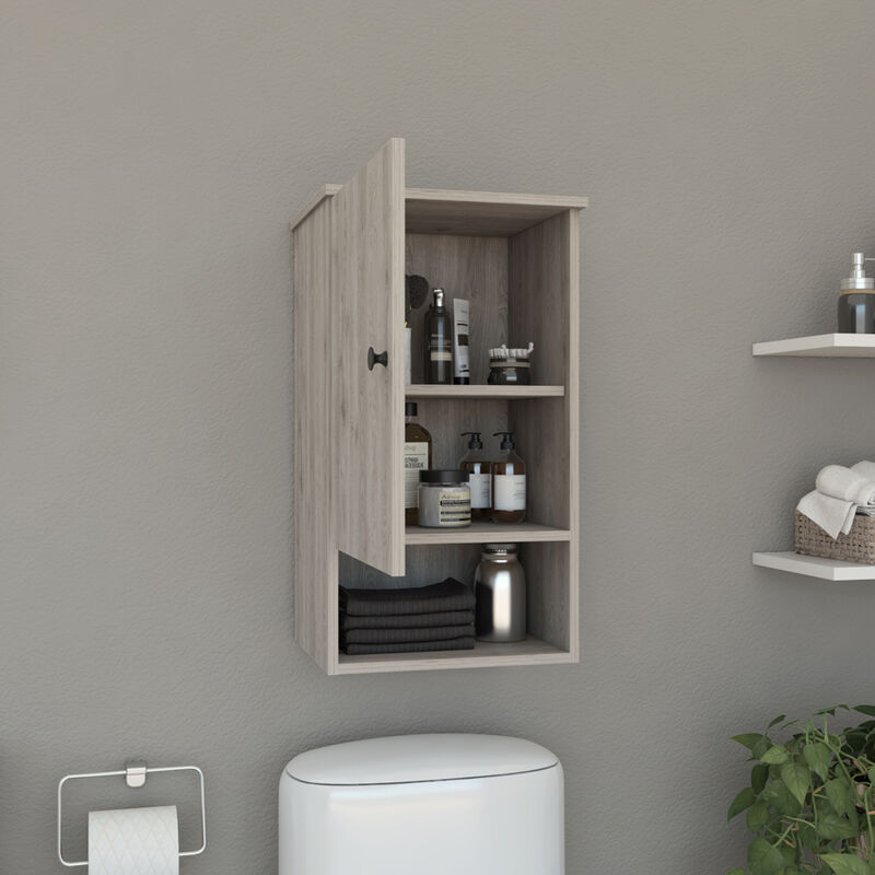 Medicine Cabinet Porto, Bathroom, Light Gray