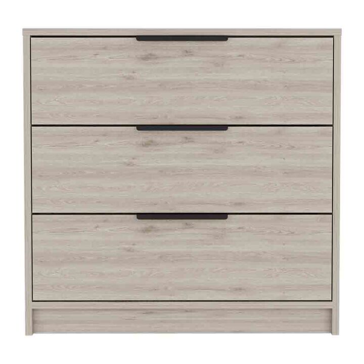 3 Drawers Dresser Maryland, Bedroom, Light Gray