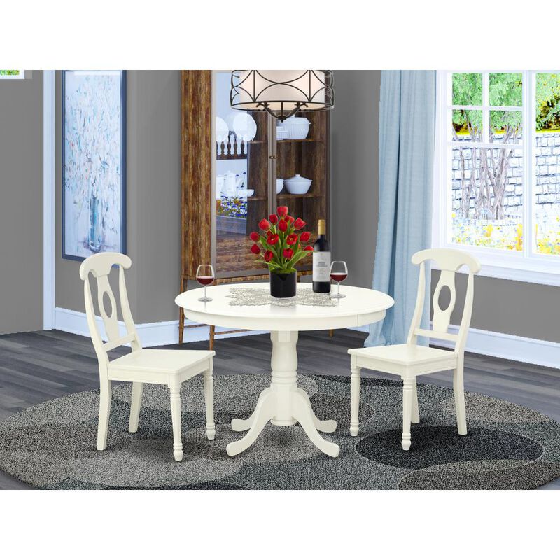Dining Room Set Linen White