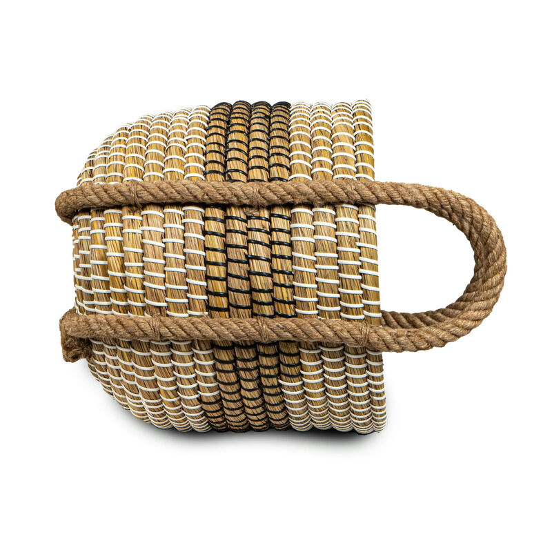 Kans Grass Double Tone Basket (Set of 2)