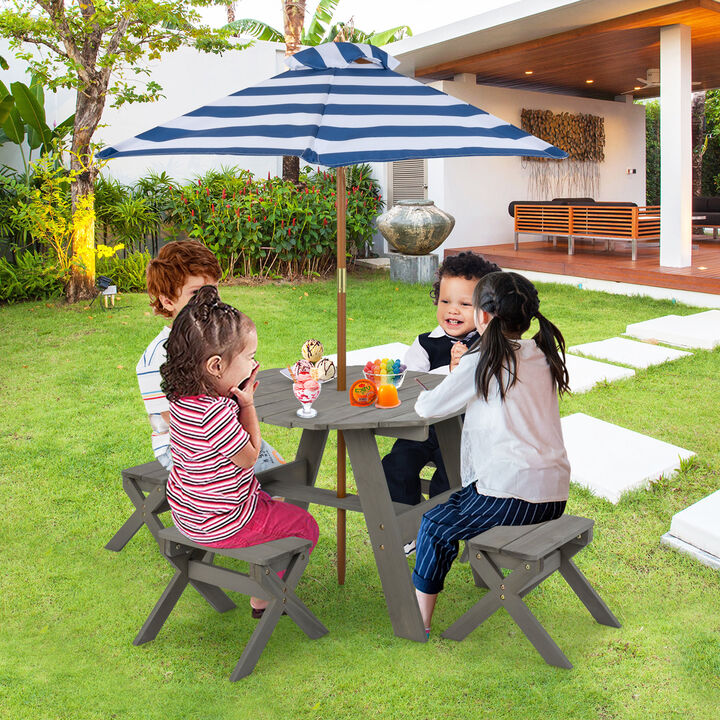 Kids Wooden Table Set – Child-Sized Furniture for Play, Study, and Activities