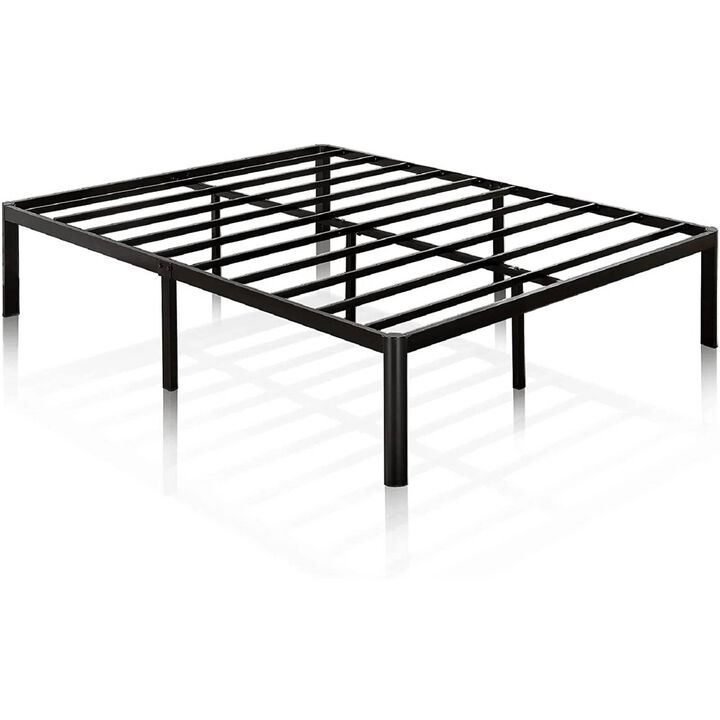 Hivvago King Metal Platform Bed Frame with Rounded Legs 700 lbs Weight Capacity