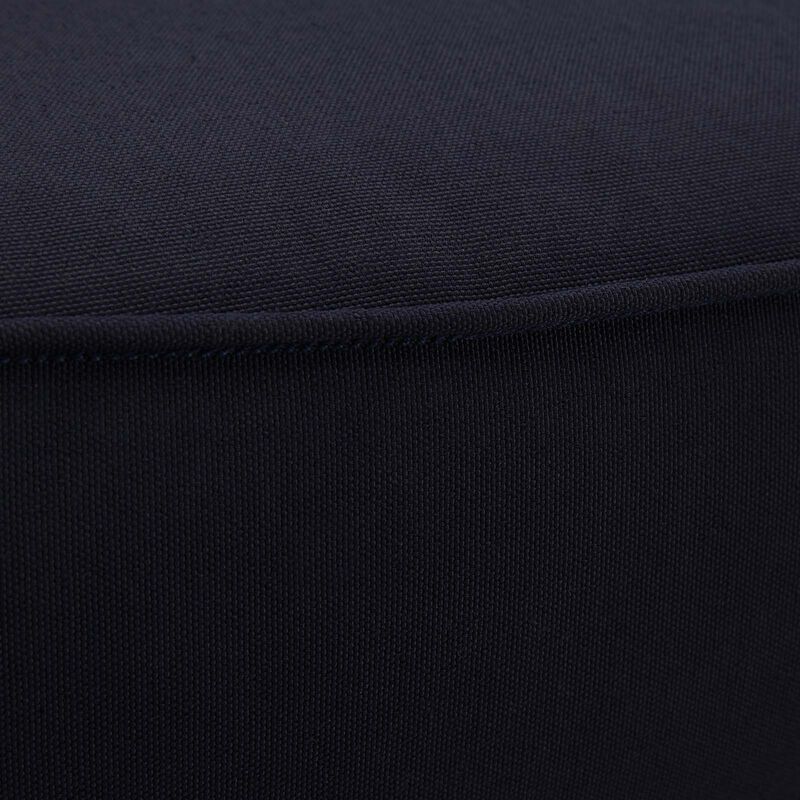 Modway - Marina Outdoor Patio Teak Right-Facing Sofa Natural Navy