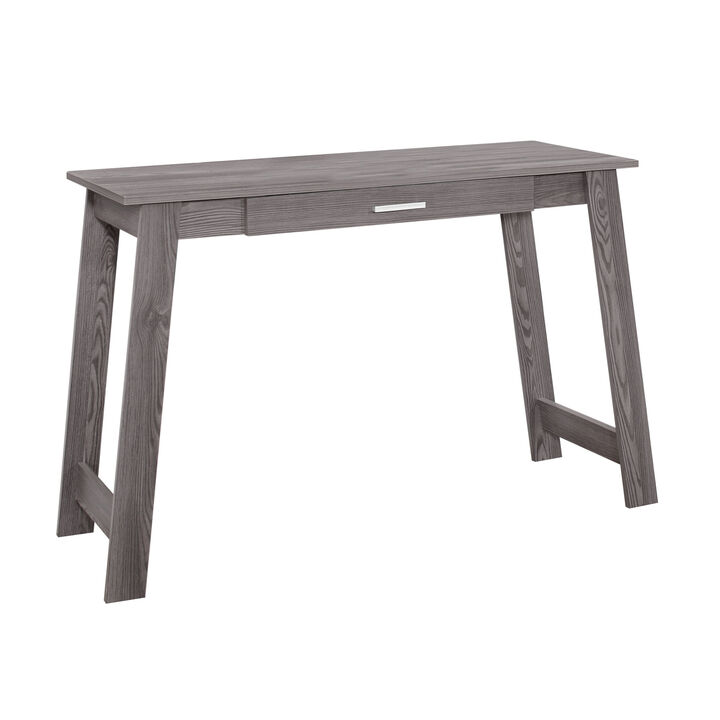Monarch Specialties I 7192 Computer Desk, Home Office, Laptop, Storage Drawers, Work, Laminate, Grey, Contemporary, Modern