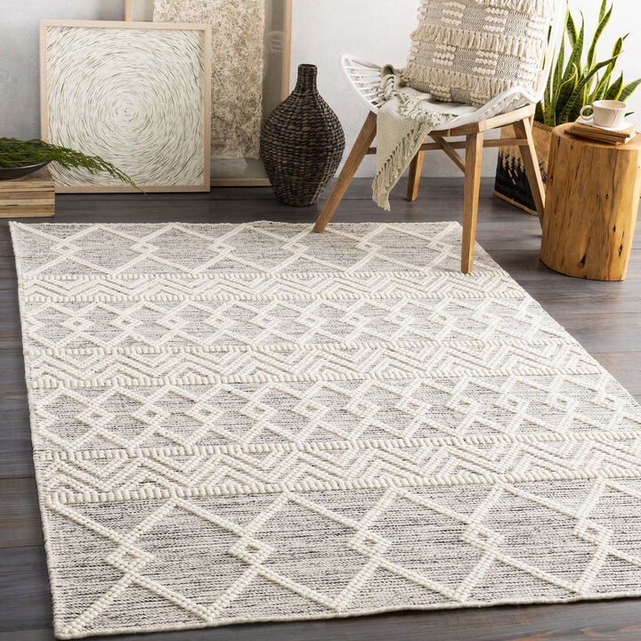 Hygge HYG-2305 2' x 3' Black Rug