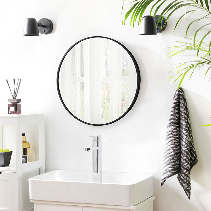 Decorative Round Wall Mirror – Elegant Circle Design