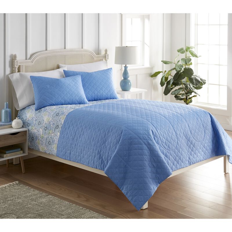 Seersucker 6-in-1 Quilt Set Americana Stripe