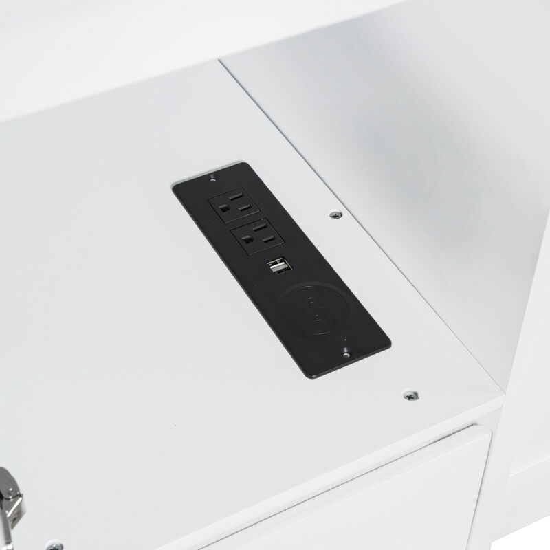 Merax Murphy Bed with Drawers