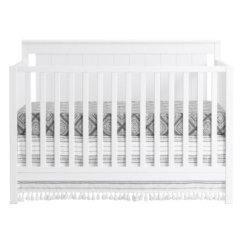 Oxford Baby Lazio 4 In 1 Convertible Crib Snow White