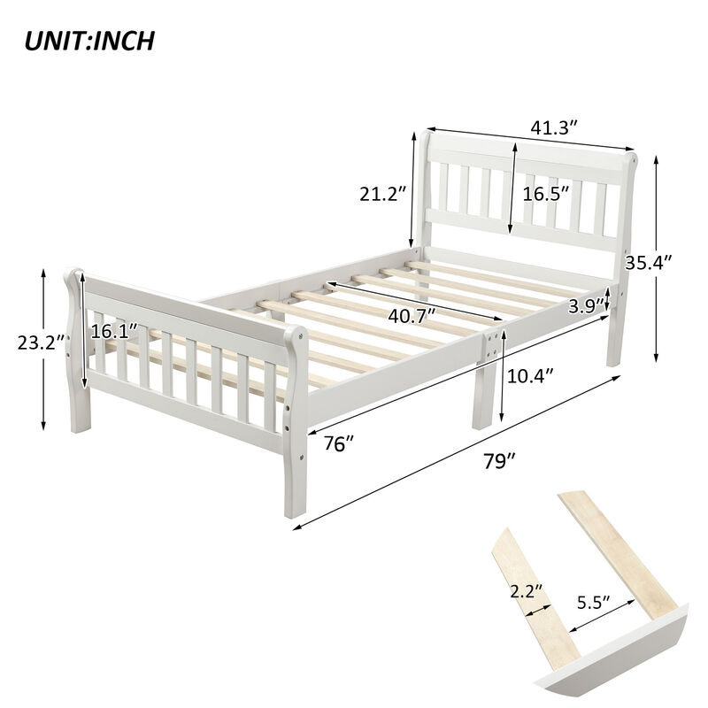 Merax Wood Platform Bed