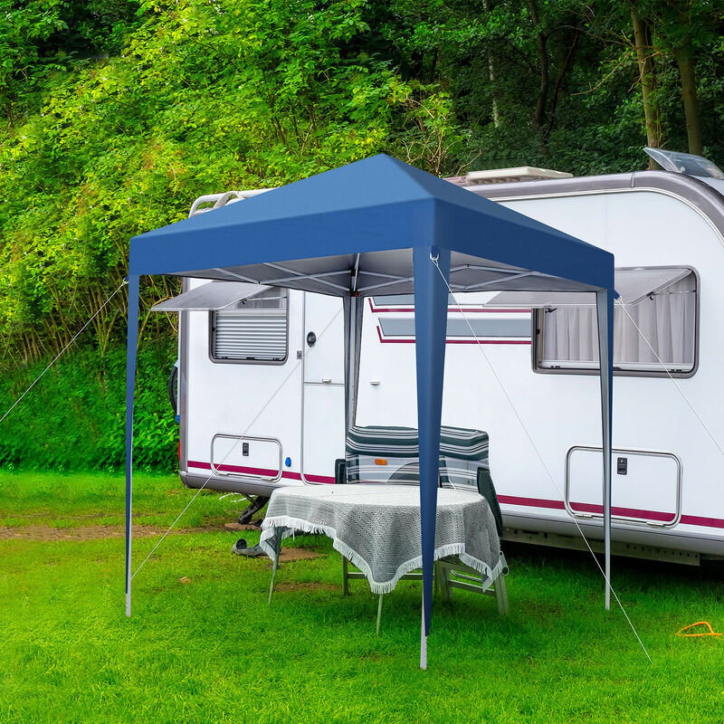 Practical Waterproof Right-Angle Folding Tent Portable Canopy for Outdoor Camping & Events