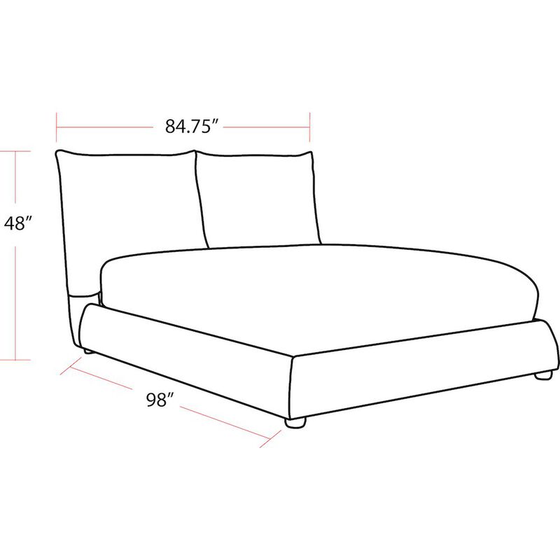 Parker Living Sleep Cumulus - Cozy Snow California King Bed