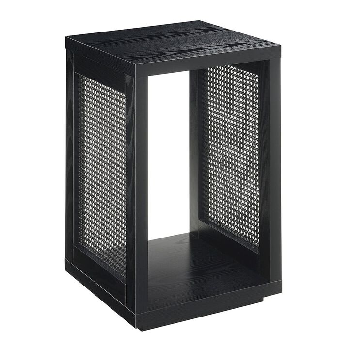 Convenience Concepts Northfield Admiral Weave End Table with Shelf