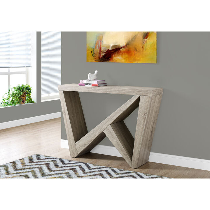 Monarch Specialties I 2435 Accent Table, Console, Entryway, Narrow, Sofa, Living Room, Bedroom, Laminate, Brown, Contemporary, Modern