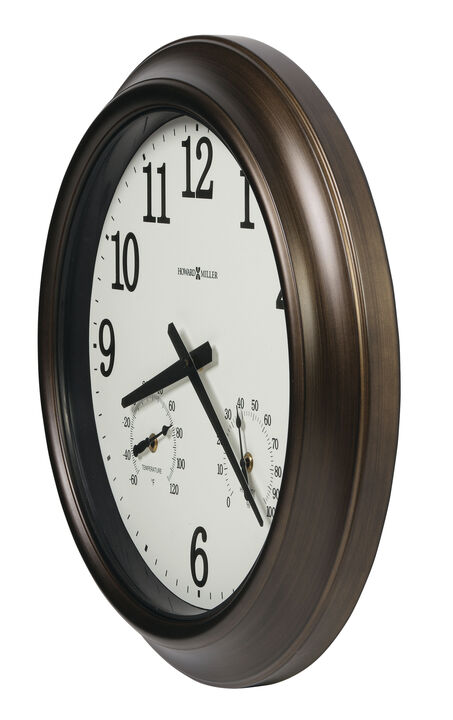 Howard Miller 625675 Howard Miller Bayshore Outdoor Wall Clock 625675