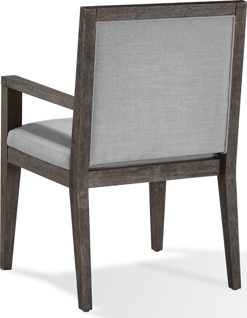 Modesto Wood Frame Upholstered Arm Chair