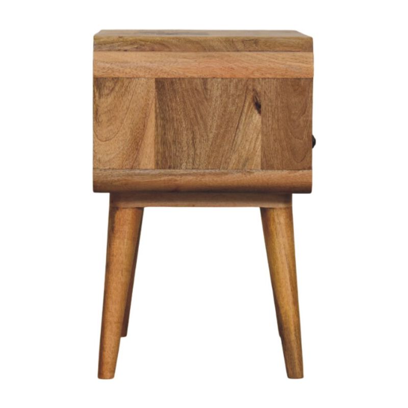 Artisan Furniture Solid Wood Newton Oak-ish Nightstand
