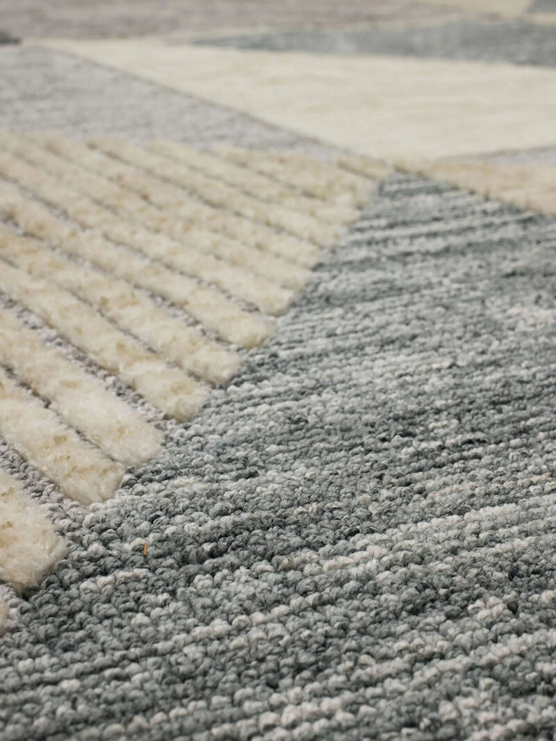 Bowen Oblique Tan 5'3"x7'10" Rug by Drew and Jonathan