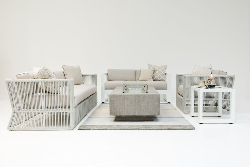 Miami Sofa in Echo Ash w/ Self Welt