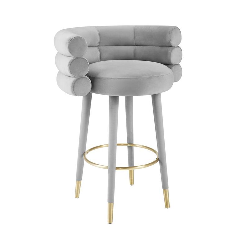 Belen Kox Chic Velvet Barstool, Belen Kox