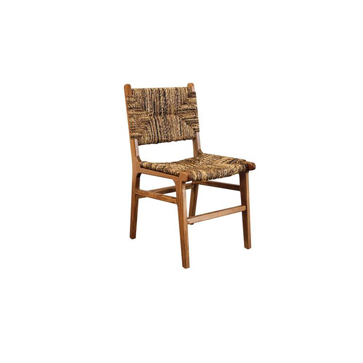 Carolina Living Banana Weave Dining Chair - Set of 2 - Caramel