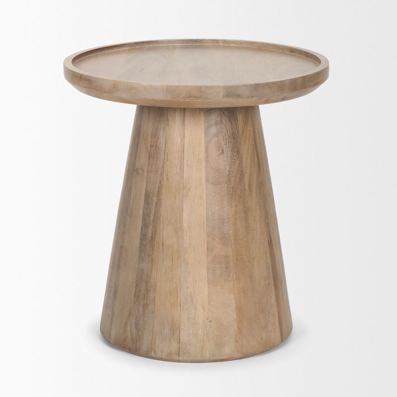 Takoda Light Brown Accent Table