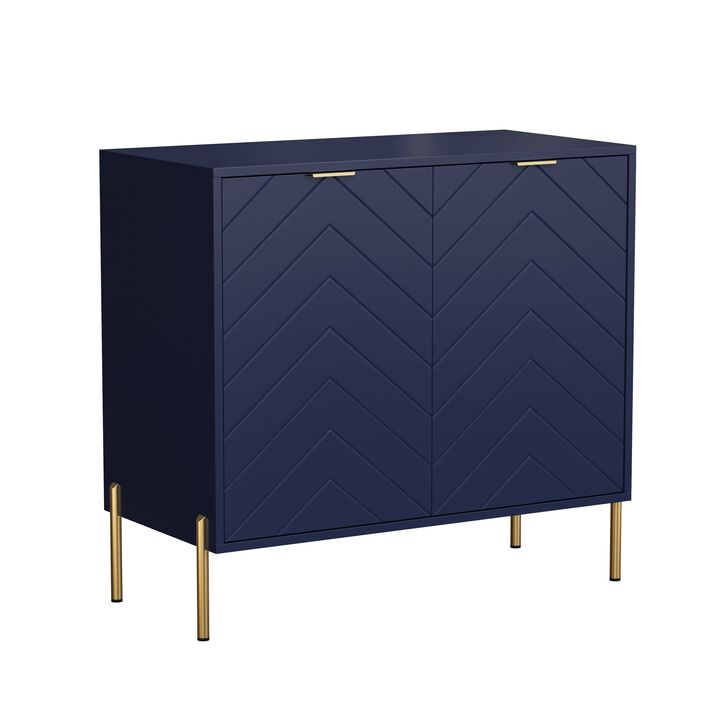 2-Door Accent Cabinet Storage Cabinet