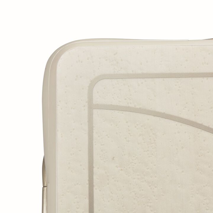 Michael Amini London Place Rectangular Dining Table - Creamy Pearl