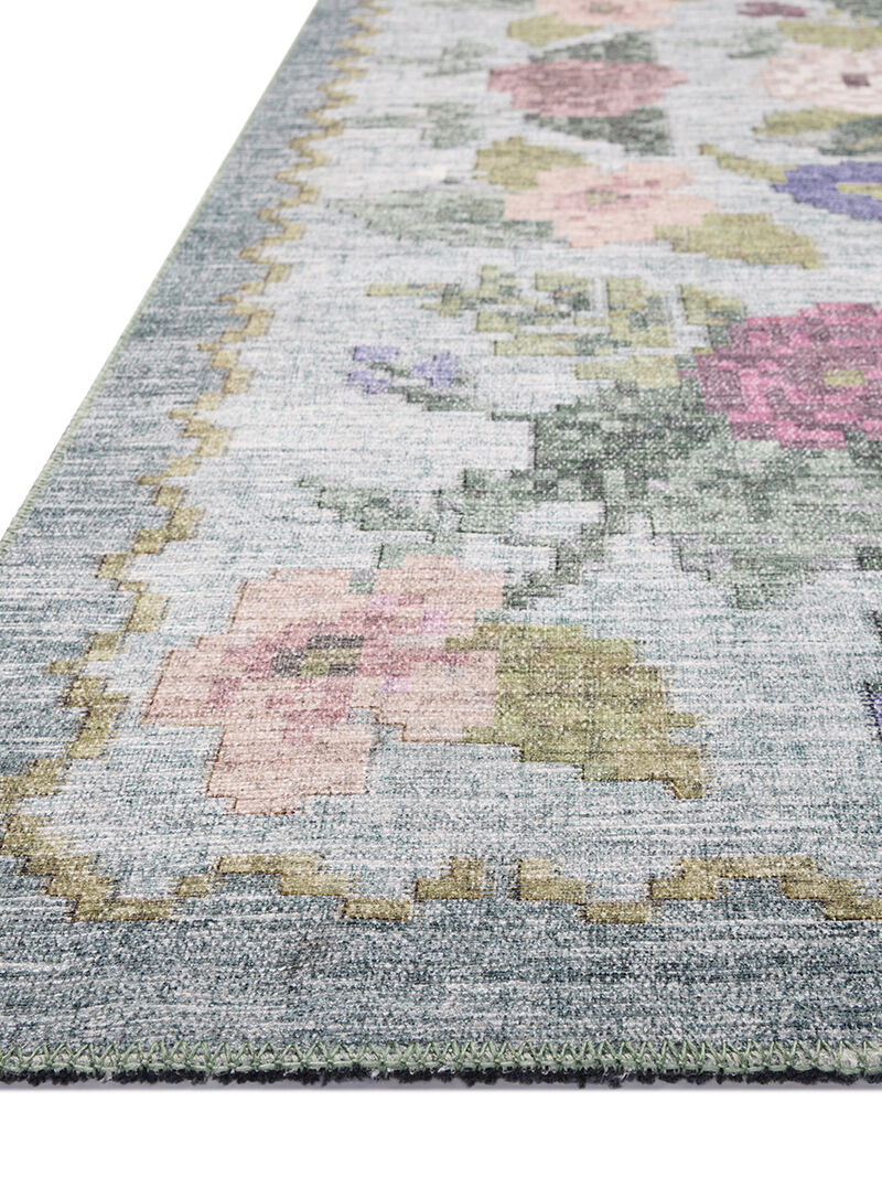 Rosa RSA-02 Sky 7''6" x 9''6" Rug by Rifle Paper Co.