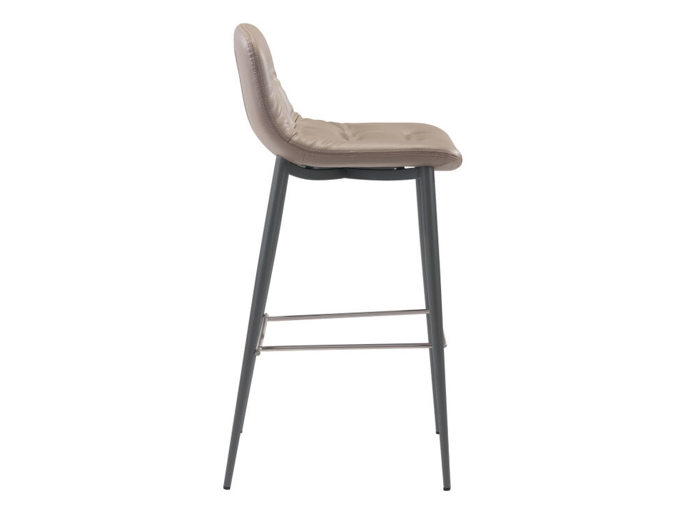 Tangiers Barstool (Set of 2) Taupe