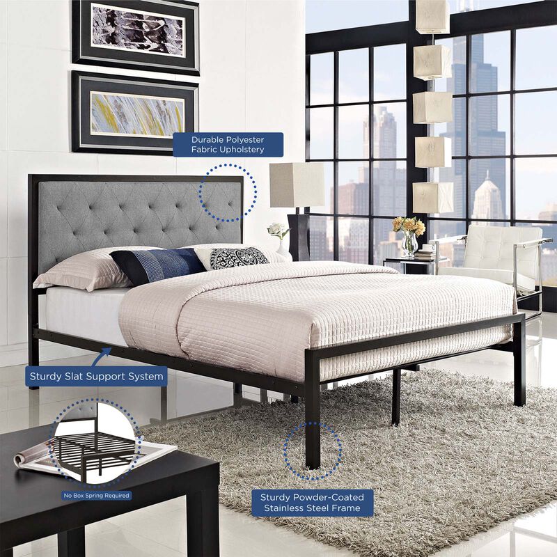 Modway - Mia Full Fabric Bed