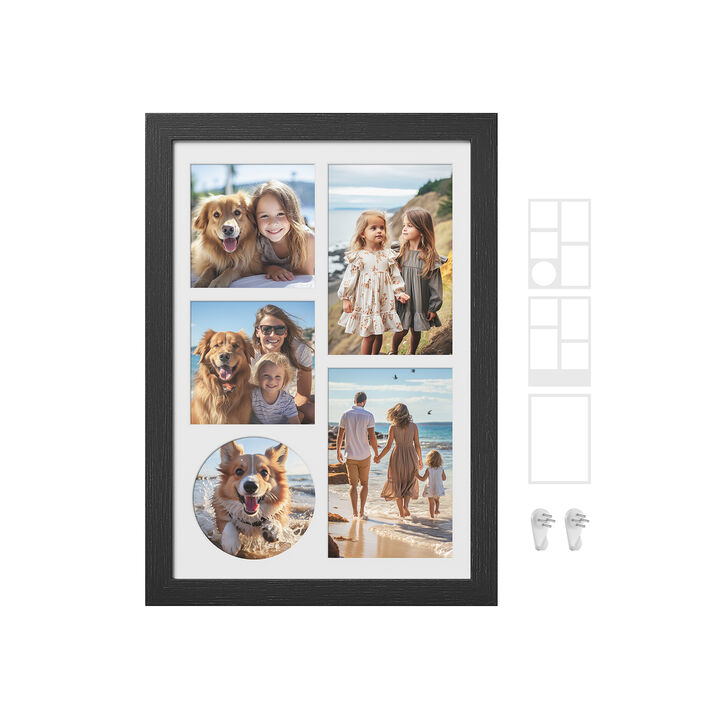 A4 Picture Frame Collage: Stylish Multi-Photo Display for Personalized Décor